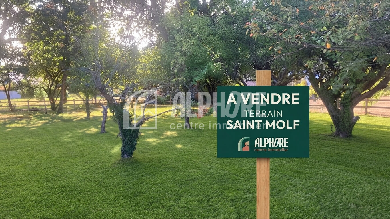 saint-molf – terrain constructible de 609 m² · 120 580 €